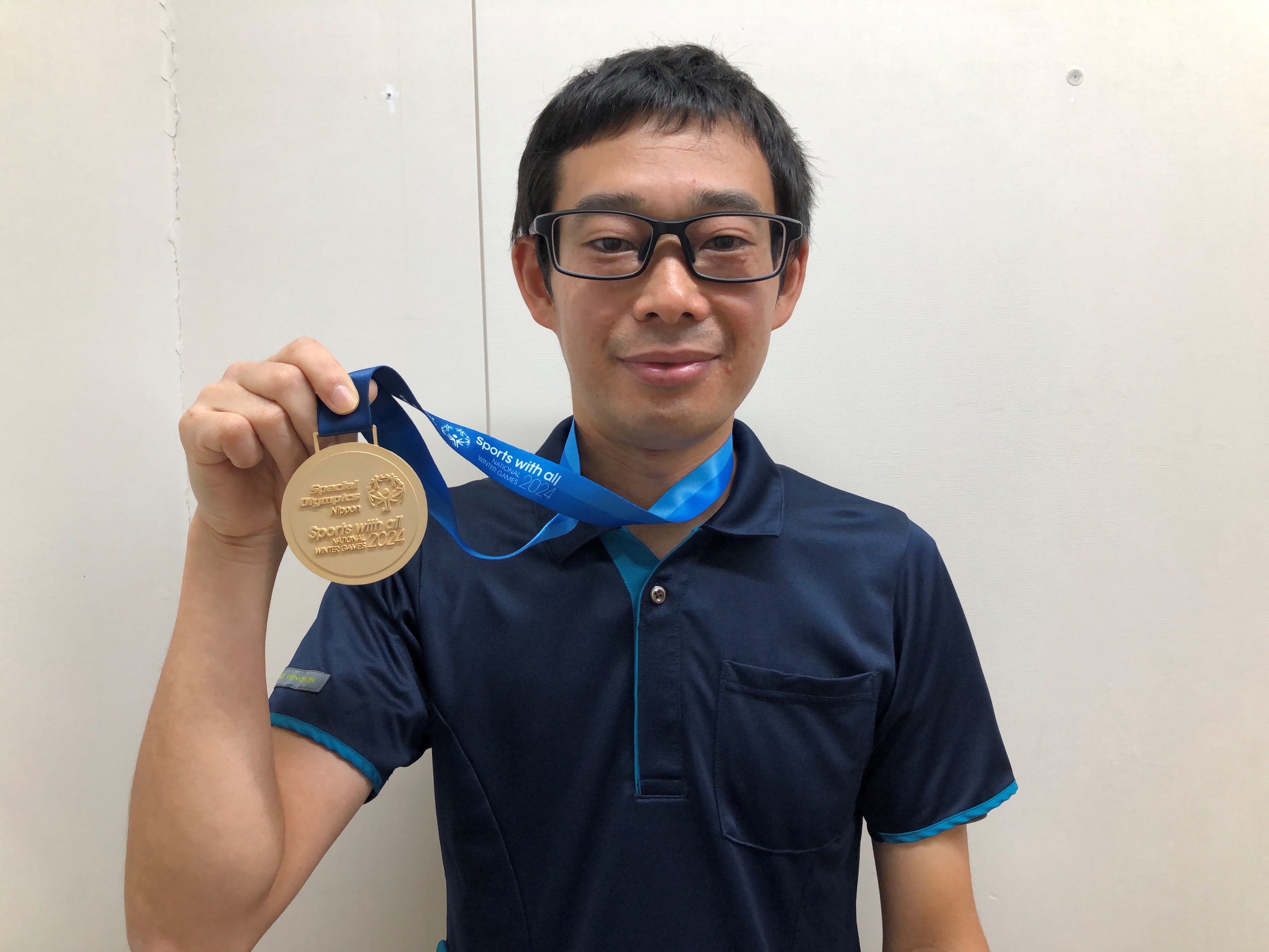 熊本第一病院の岡部さん、スペシャルオリンピックスで金メダル