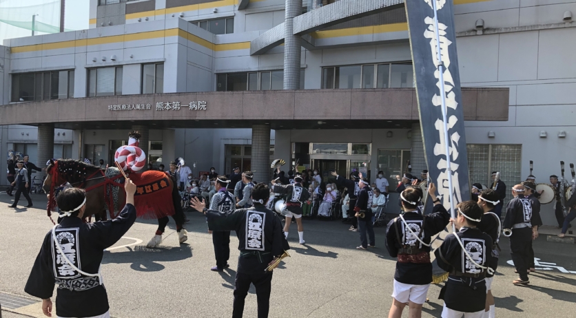 熊本秋の風物詩 藤崎宮例大祭飾馬がやって来ました！