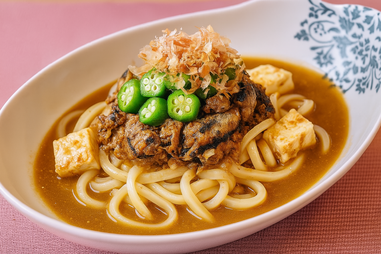＊骨粗鬆症予防に＊イワシ缶と豆腐のぶっかけうどん